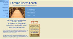 Desktop Screenshot of chronicillnesscoach.com